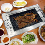 Gukje market Busan Sutbul Galbi