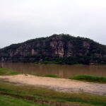 The entrance of Buyongdae in Andong Hahoe Village