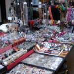 Street of cart bars at the Gukje market