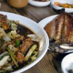 Grilled Andong Marinated Mackerel in Andong Hahoe Village