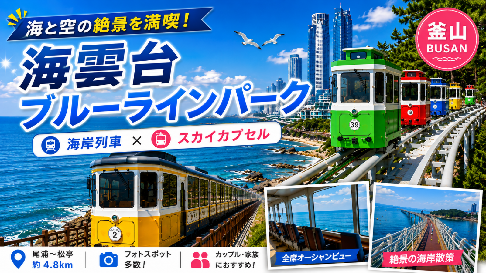 海雲台ブルーラインパーク 青沙浦停車場　